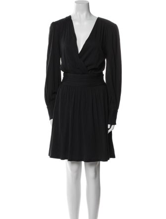 Joie V-Neck Knee-Length Dress