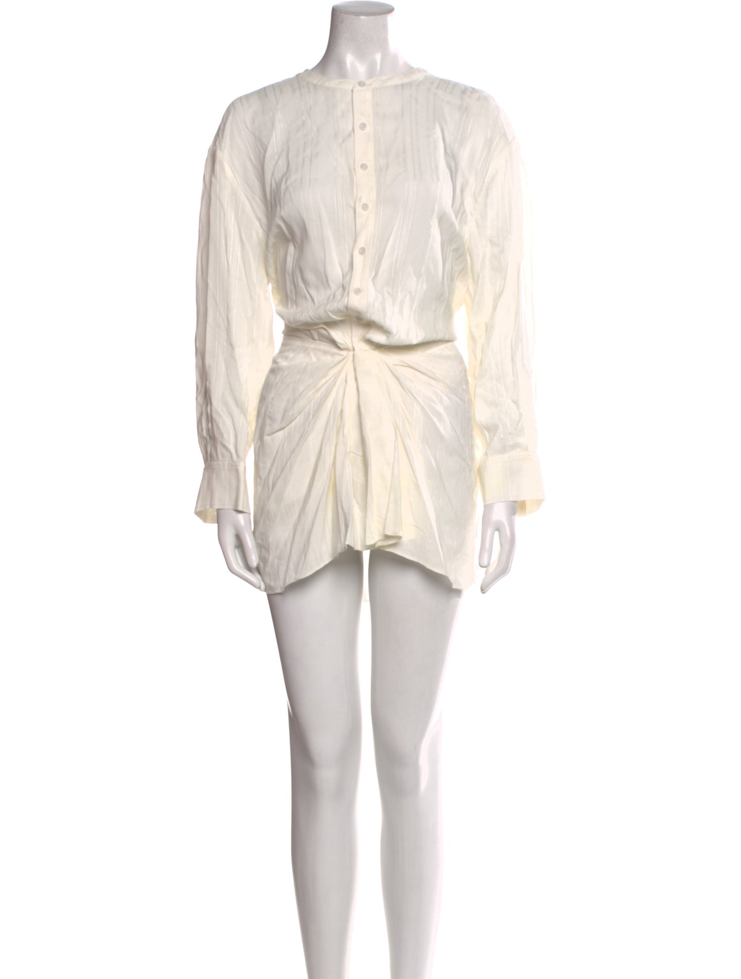 Joie Mock Neck Mini Dress