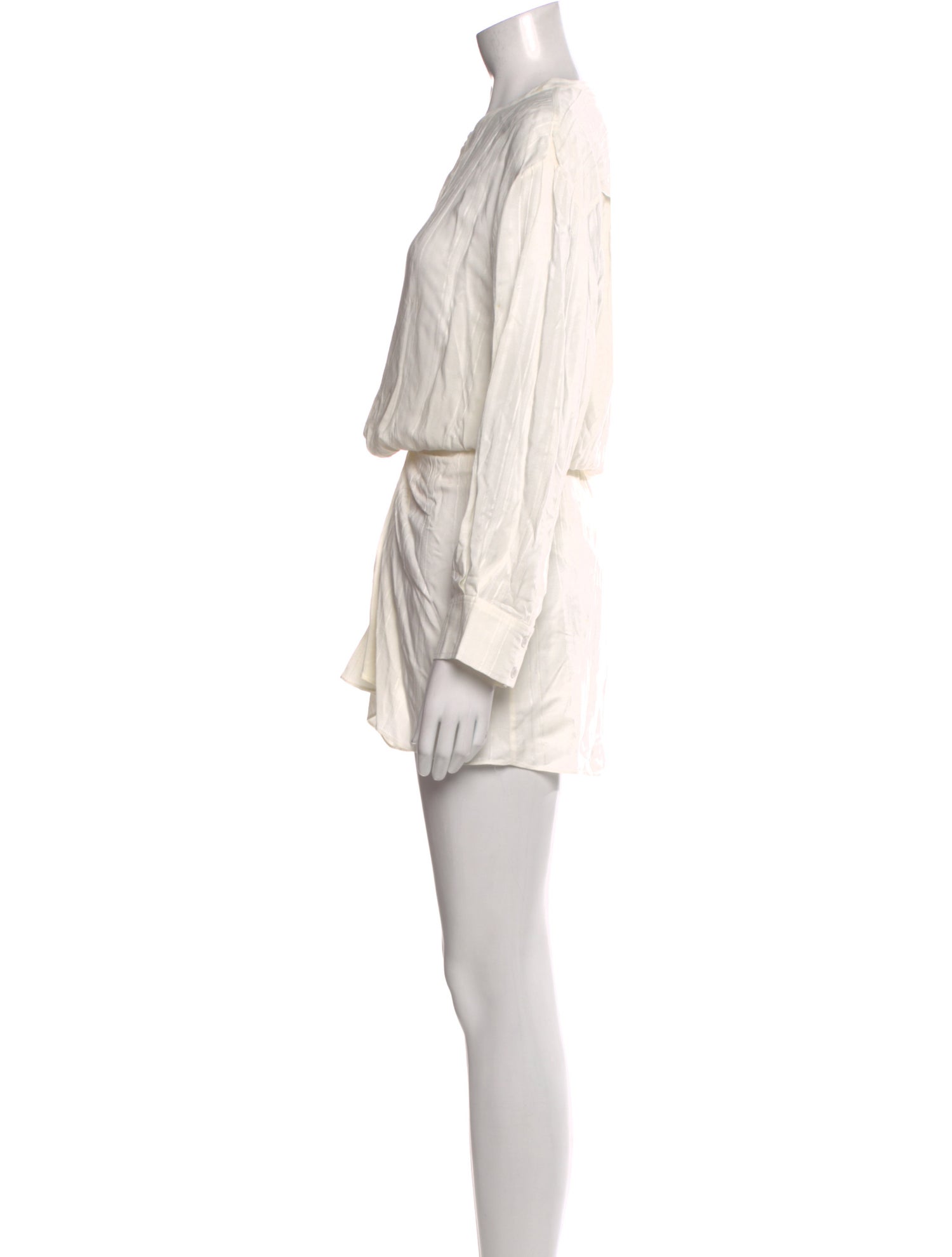 Joie Mock Neck Mini Dress