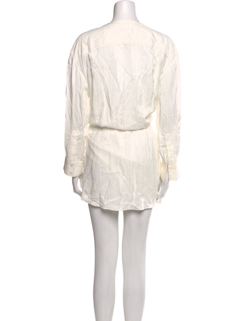 Joie Mock Neck Mini Dress