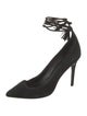 Joie Suede Tassel Accents D'Orsay Pumps