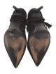 Joie Suede Tassel Accents D'Orsay Pumps