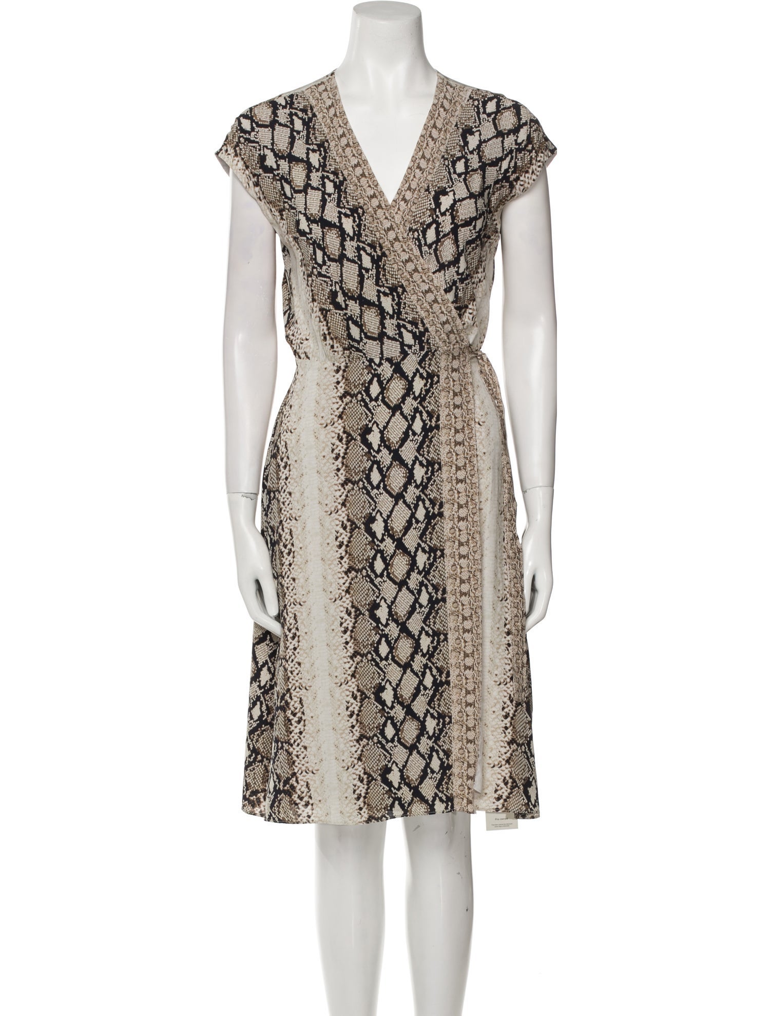 Joie Printed Knee-Length Dress