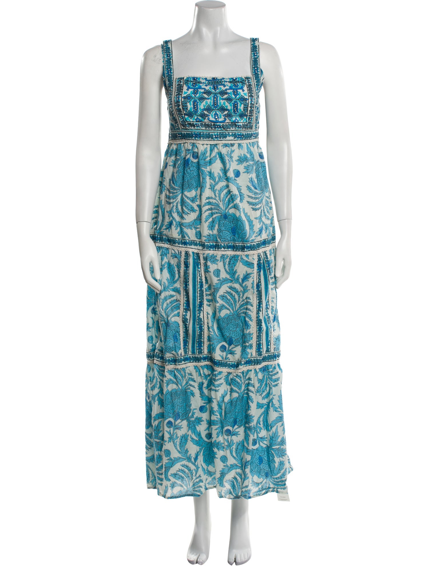 Joie Paisley Print Long Dress