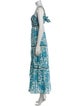 Joie Paisley Print Long Dress