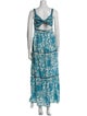 Joie Paisley Print Long Dress