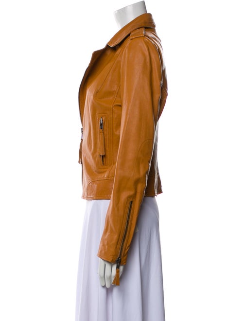 Joie Lamb Leather Biker Jacket