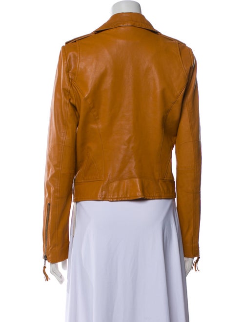 Joie Lamb Leather Biker Jacket