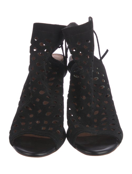 Joie Suede Lasercut Accents Sandals