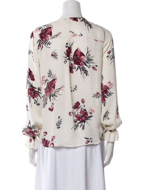 Joie Silk Floral Print Sweater