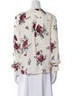 Joie Silk Floral Print Sweater