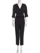 Joie Silk V-Neck Jumpsuit