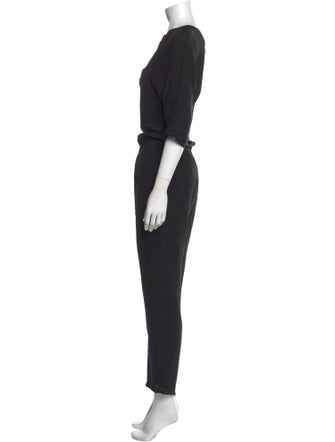 Joie Silk V-Neck Jumpsuit