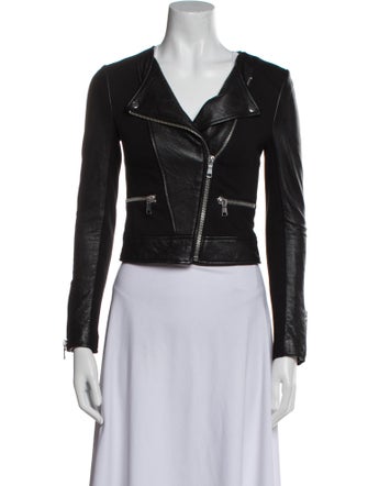 Joie Leather Biker Jacket