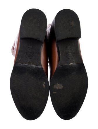 Joie Leather Lace-Up Boots