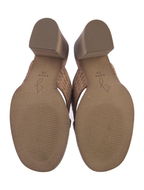 Joie Leather Cutout Accent Slides