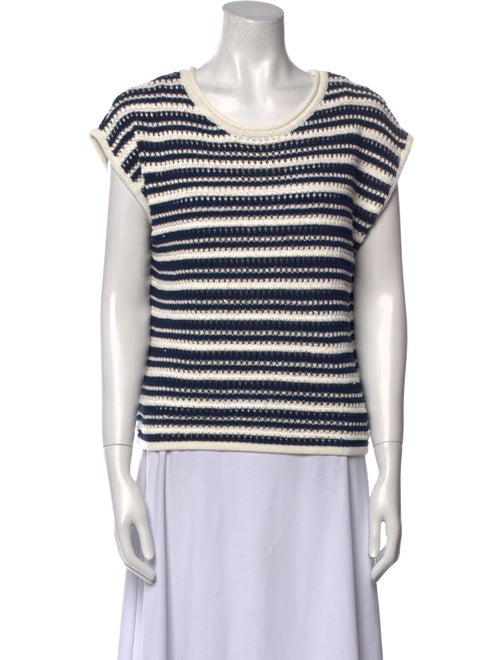 Joie Striped Scoop Neck Sweater