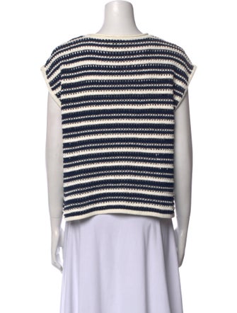 Joie Striped Scoop Neck Sweater