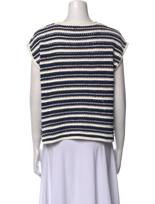 Joie Striped Scoop Neck Sweater