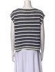 Joie Striped Scoop Neck Sweater