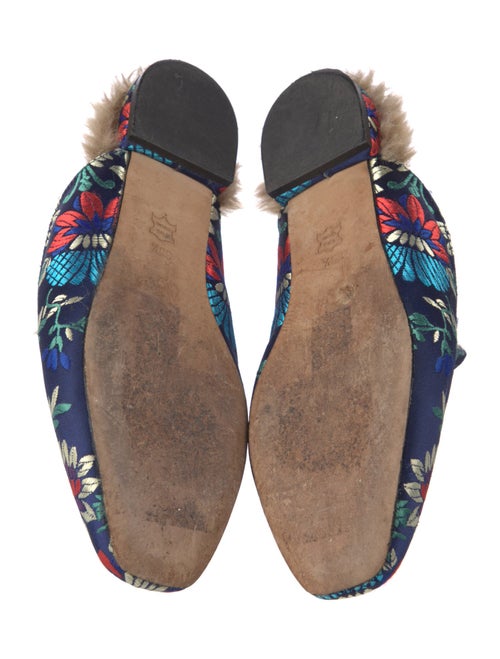 Joie Satin Printed Mules