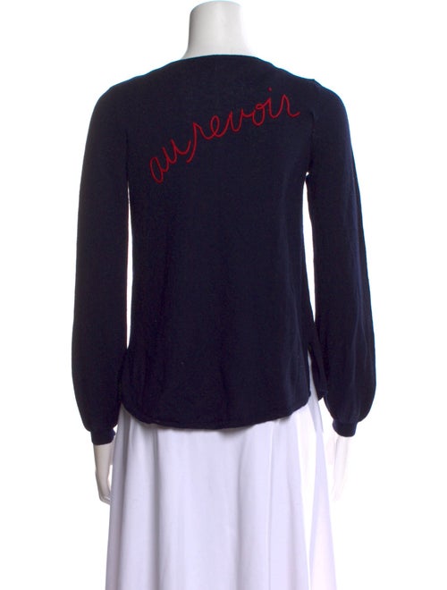 Joie Graphic Print Scoop Neck Sweater