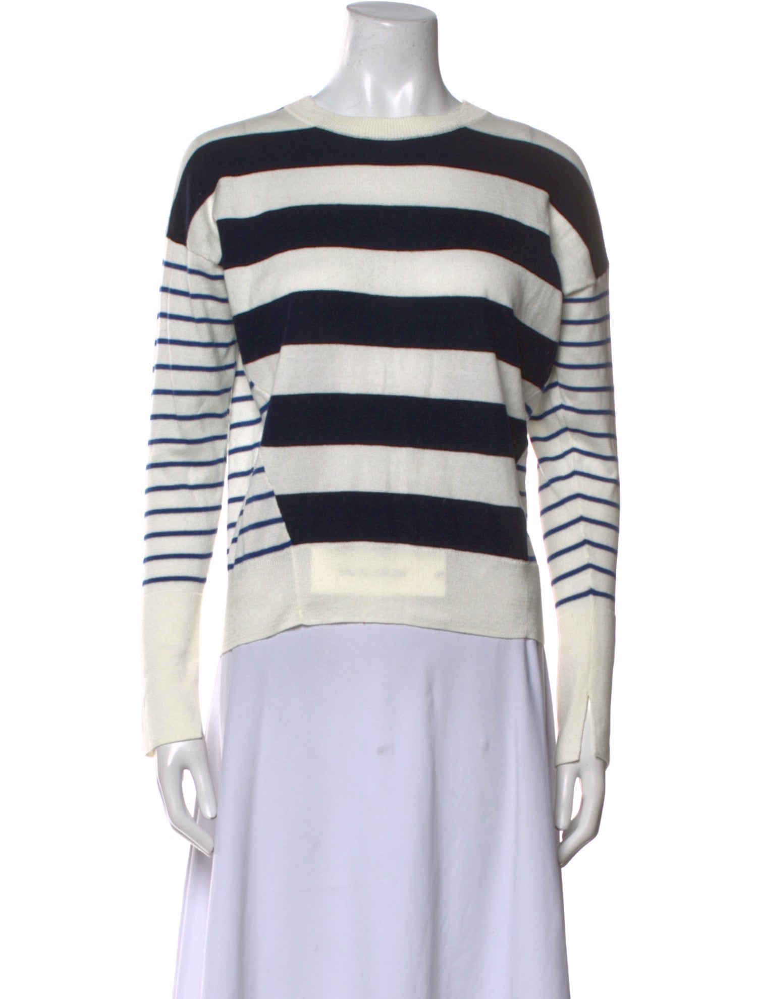 Joie Striped Crew Neck Sweater