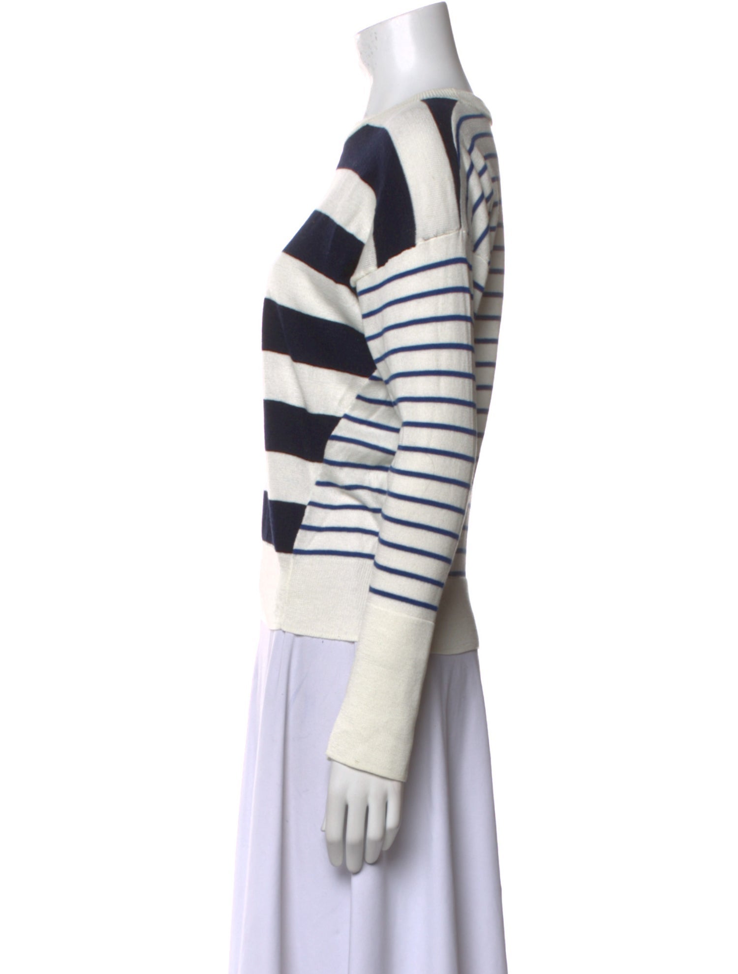 Joie Striped Crew Neck Sweater