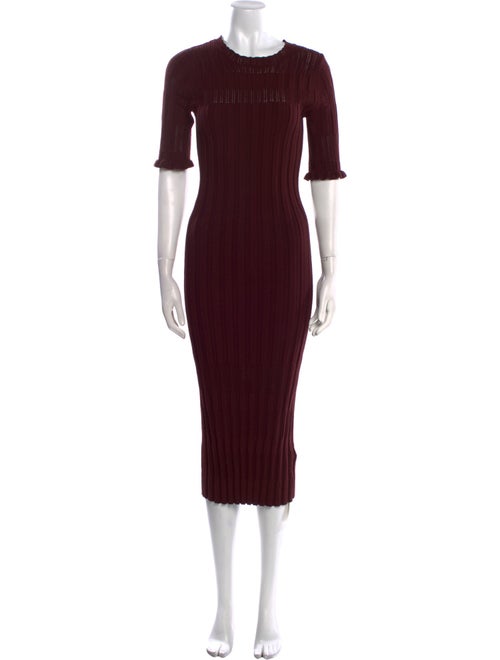 Joie Crew Neck Long Dress