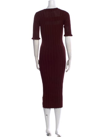 Joie Crew Neck Long Dress