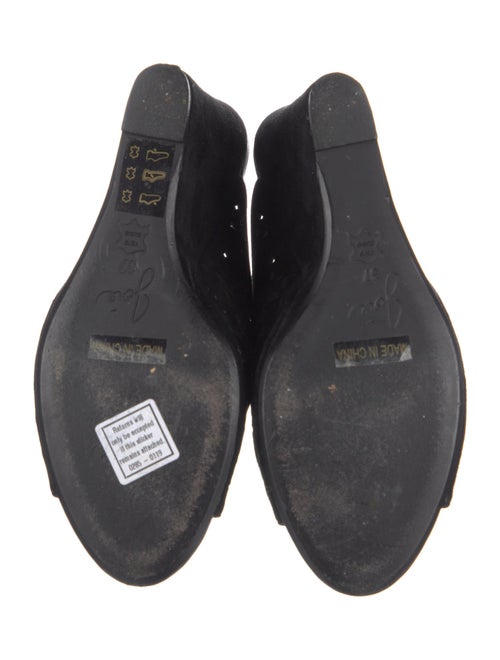 Joie Suede Lasercut Accents Mules