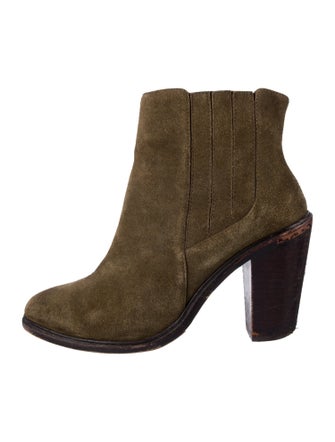 Joie Suede Western Boots