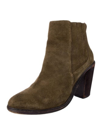 Joie Suede Western Boots