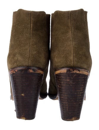 Joie Suede Western Boots