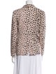 Joie Linen Animal Print Blazer