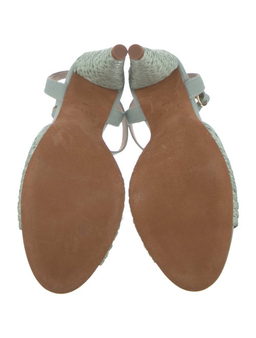 Joie Raffia Animal Print Sandals