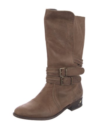Joie Leather Moto Boots