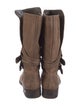 Joie Leather Moto Boots