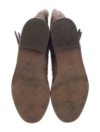 Joie Leather Moto Boots