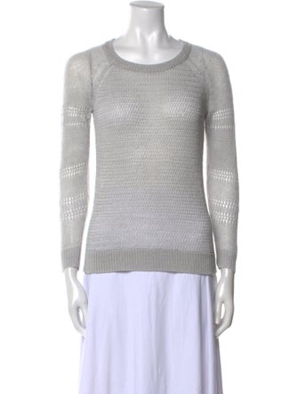 Joie Linen Scoop Neck Sweater