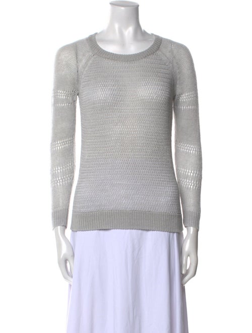 Joie Linen Scoop Neck Sweater