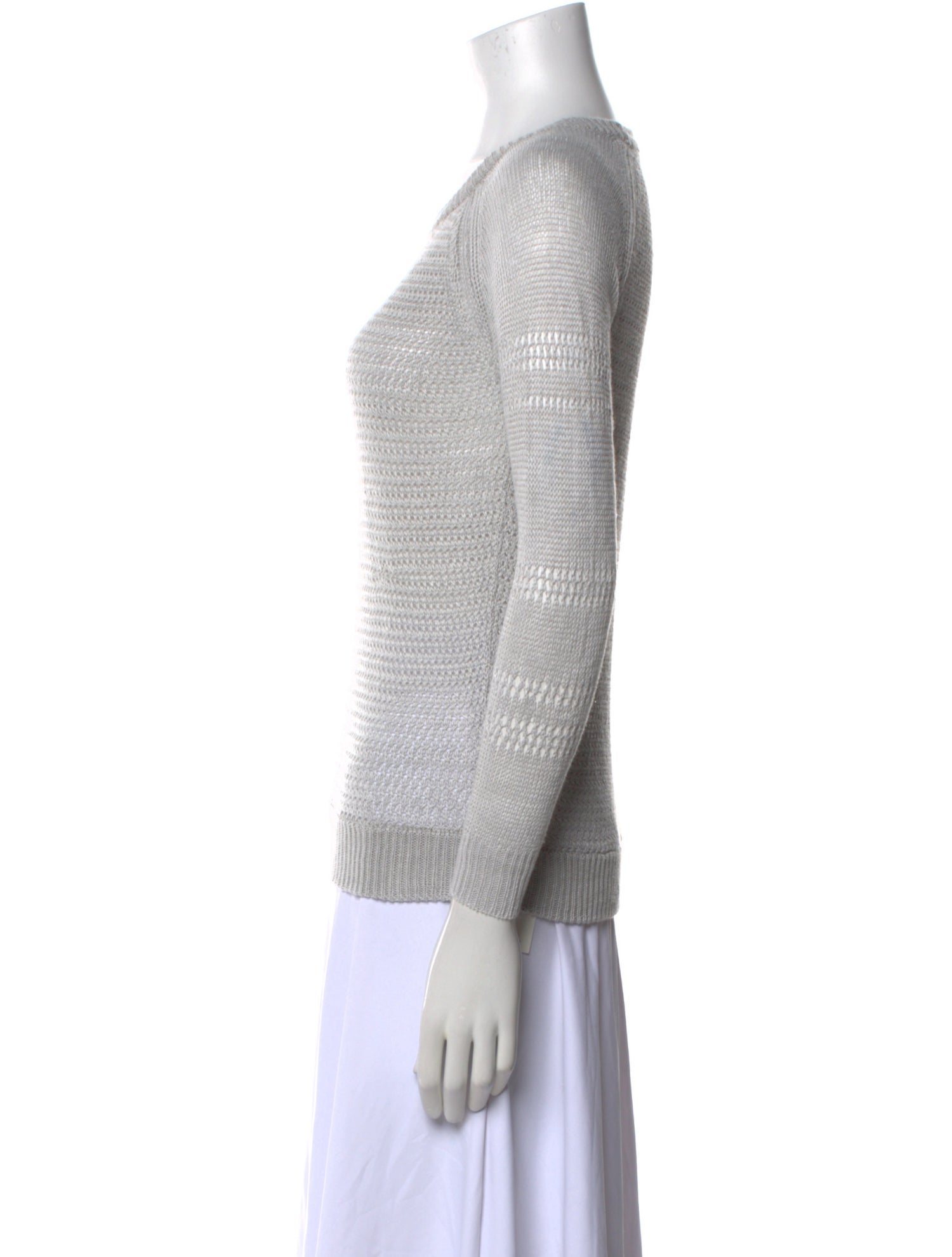 Joie Linen Scoop Neck Sweater