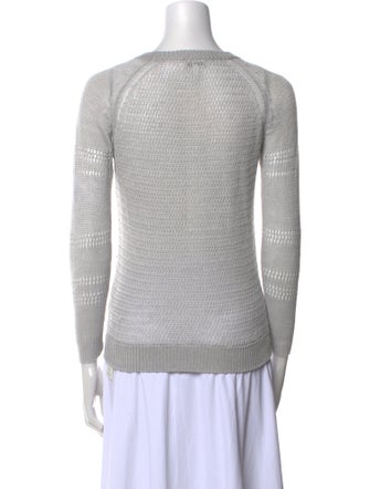 Joie Linen Scoop Neck Sweater