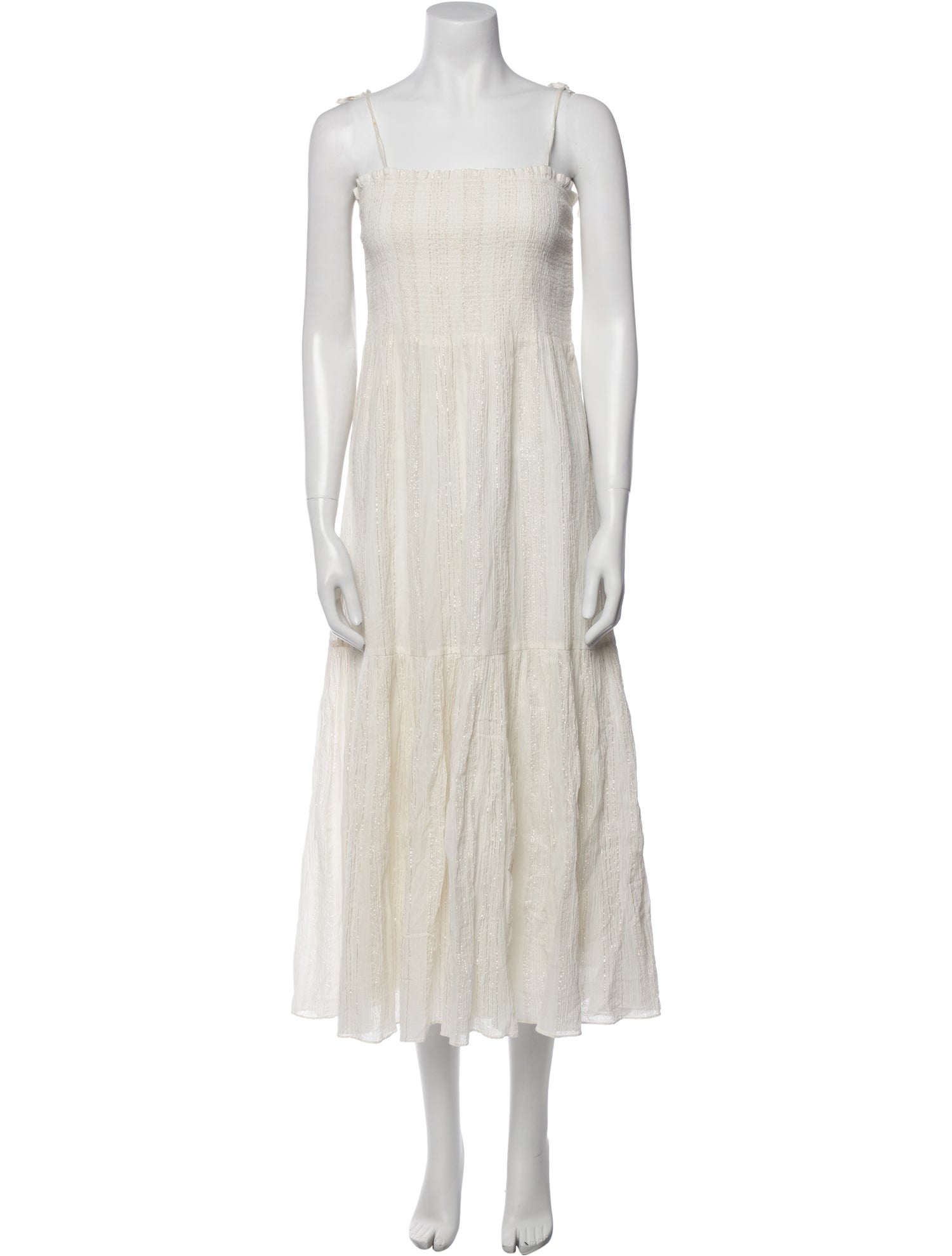 Joie Square Neckline Midi Length Dress