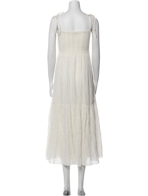 Joie Square Neckline Midi Length Dress