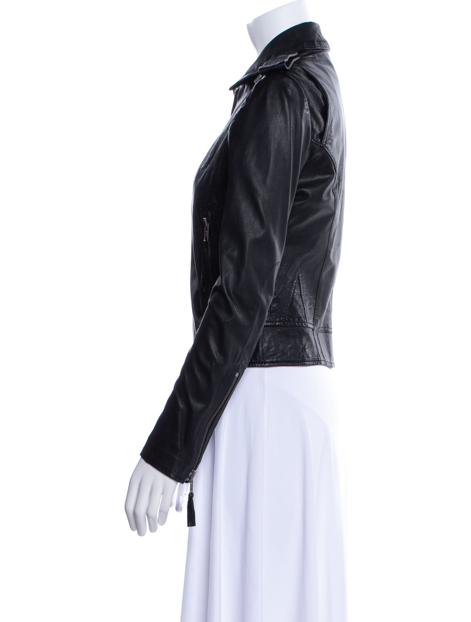 Joie Lamb Leather Biker Jacket