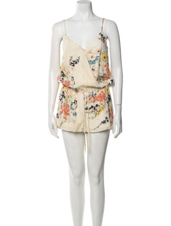 Joie Silk Printed Romper