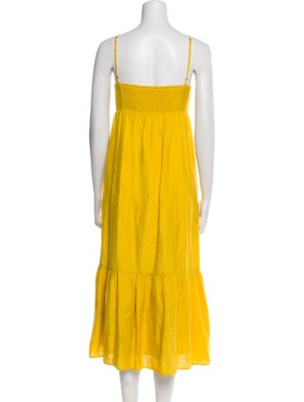 Joie V-Neck Midi Length Dress