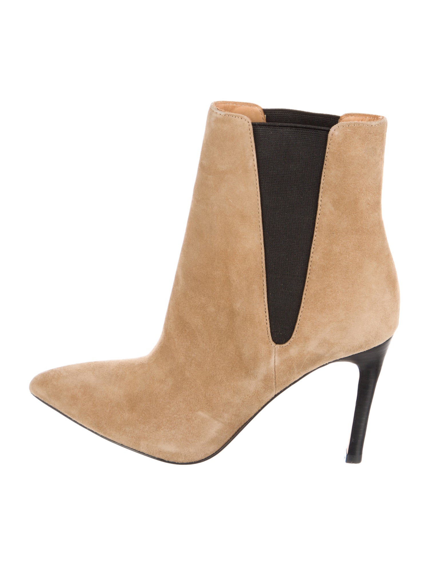 Joie Suede Printed Chelsea Boots