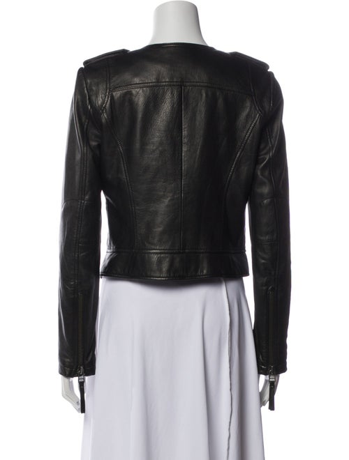 Joie Lamb Leather Biker Jacket